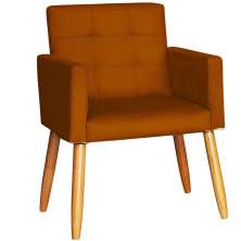 Cadeira Poltrona Conforto Para Escritório Sala Luxo MOBLAN decor