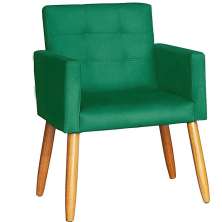 Cadeira Poltrona Conforto Para Escritório Sala Luxo MOBLAN decor