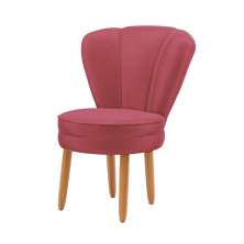 Cadeira Poltrona Para Recepção Tecido Veludo Decorativa MOBLAN decor