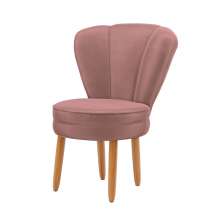 Cadeira Poltrona Para Recepção Tecido Veludo Decorativa MOBLAN decor