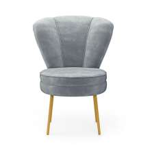 Conjunto 5 Cadeiras Decor para Estúdio de Beleza Maquiagem Pés de Ferro Resistente MOBLAN decor