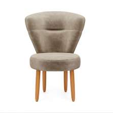Conjunto 6 Cadeiras Decor para Sala de Jantar Maquiagem Recepção Tecido Veludo Pés de Madeira