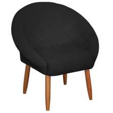 Poltrona Decorativa Moderna para Sala de Estar Recepção Reforçada MOBLAN decor