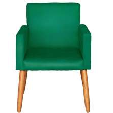 Poltrona Resistente para Recepção Confortável Escritório MOBLAN decor