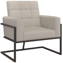 Poltrona com Base de Ferro para Clínica Corino Resistente MOBLAN decor