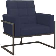 Poltrona com Base de Ferro para Clínica Corino Resistente MOBLAN decor