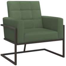 Poltrona com Base de Ferro para Clínica Corino Resistente MOBLAN decor
