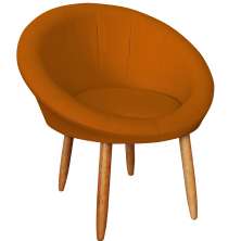 Poltrona moderna confortável para Sala de espera Corino Recepção MOBLAN decor