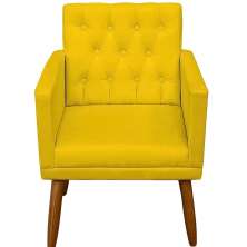 Poltrona para Clínica Resistente Recepção Sala de Estar MOBLAN decor