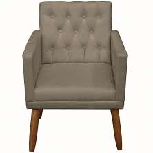 Poltrona para Clínica Resistente Recepção Sala de Estar MOBLAN decor