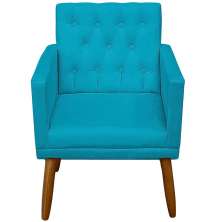 Poltrona para Clínica Resistente Recepção Sala de Estar MOBLAN decor