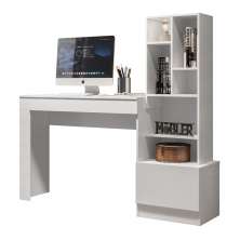 Escrivaninha Office Com Nichos 3003030 Branco MBL