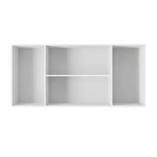 Armario Aereo 120 cm 4P Mara Branco Mobbs