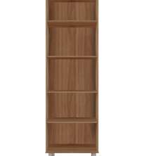 Armario Paneleiro Duplo 197 cm 4P Mara Branco Mobbs cor:Mara Savana Preto