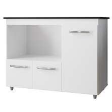 Balcao Para Cooktop 4 Bocas Ana Branco Mobbs