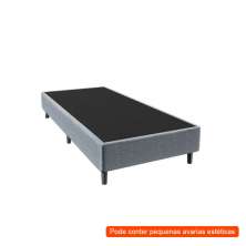 [OUTLET] Base para Cama Box Solteiro Celine (40x88x188) Cinza