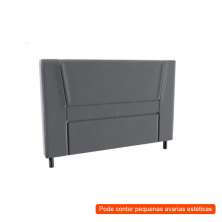 [OUTLET] Cabeceira Casal Celine Cinza