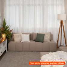 [OUTLET] Sofá 3 Lugares Modular Soho Linho Bege