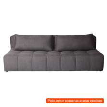 [OUTLET] Sofá 3 Lugares Modular Soho Linho Grafite