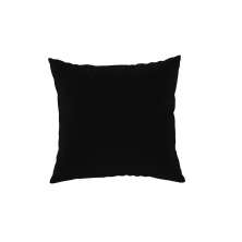 Almofada Decorativa Quadrada Candy 45x45 Suede Preta