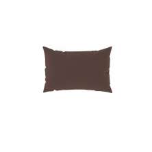 Almofada Decorativa Retangular Candy 30x45 Suede Marrom
