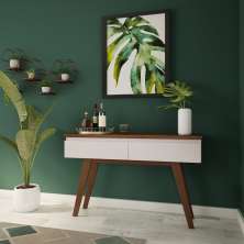 Aparador Dunedin Off White e Freijo Touch