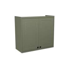 Armário Aéreo Évora 2 Portas Verde Hill 80 cm