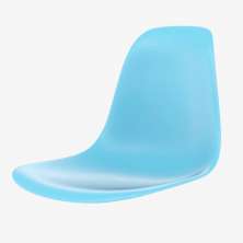 Assento Eames Infantil Azul Claro