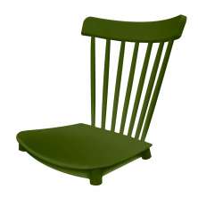 Assento Windsor Verde Militar