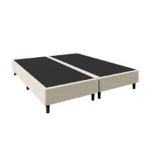 Base para Cama Box Queen Stella (40x158x198) Bege