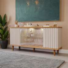 Buffet Anfitrite 4 PT Nature e Off White