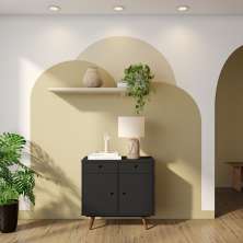 Buffet Arancino 2 PT 2 GV Preto