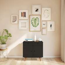 Buffet Bolonhesa 2 PT 2 GV Preto