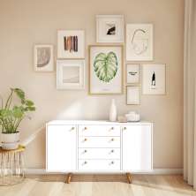 Buffet Joshua 4 GV 2 PT Branco