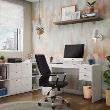 Cadeira de Escritório Diretor Giratória Wise Office Preta