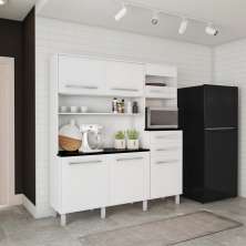 Cozinha Compacta Sublime 6 Portas 2 Gavetas Branco