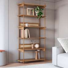 Estante Oslo Hanover e Dourada