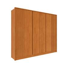 Guarda-Roupa Casal Hera 6 Portas 6 Gavetas Cinamomo