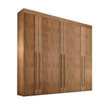 Guarda-Roupa Casal Lucca Premium 6 Portas Imbuia