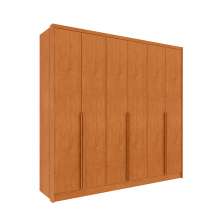 Guarda-Roupa Casal Pequin 6 Portas 6 Gavetas Cinamomo