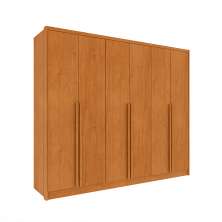 Guarda-Roupa Casal Poenia 6 Portas 6 Gavetas Cinamomo