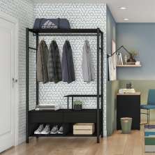 Guarda-Roupa Closet Modulado Prats Preto