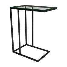 Mesa Lateral Encaixe Elena Preta