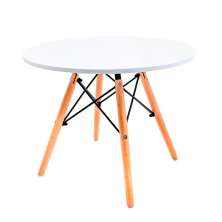 Mesa de Centro Redonda Well Branca 60 cm