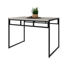 Mesa de Jantar Retangular Wooden Snow e Preta