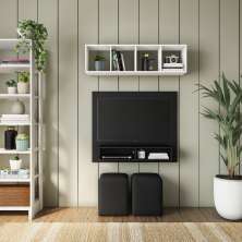 Painel para TV até 32 Polegadas Serra Preto