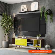 Painel para TV até 60 Polegadas Moura Preto