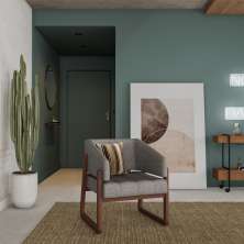Poltrona Earth Cimento