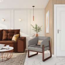 Poltrona Fire Cimento