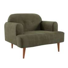 Poltrona Kiev Velosuede Verde